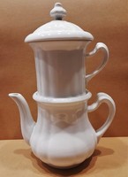 Antik cseh porcelán kávéfőző