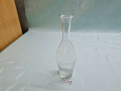 A0143 Bogyó mintás italos üveg  24,5 cm 1200 ft + posta előre utalással.