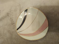 Art déco jellegű - picur asztali dísztárgy, kínáló /  porcelán / foglalva
