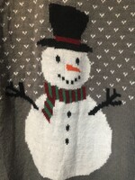 Snowman women's sweater size 44, l