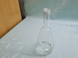 A0129 Szőlő mintás italos üveg 26,5 cm