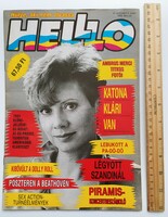 Helllo magazin 1993/2 Katona Klári Beathoven Piramis Sex Action Szandi Viki Ambrus Mercédesz Rapülők