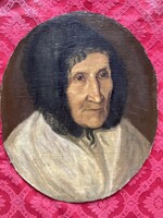 Biedermeier portré ismeretlen alkotótól.