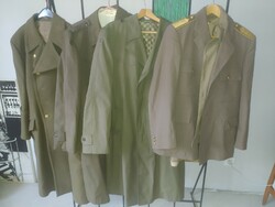 Katonai egyenruha MN kabátok, felsők ingek
