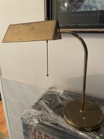 1950 es réz asztali lámpa art deco
