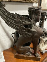 Empire stílusú, bronz dísz szobor eladó