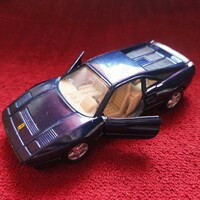 Kék  Ferrari 288GTO  autómodell, modellautó