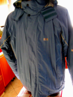 Recco d2b retro kék férfi sí kabát, XL