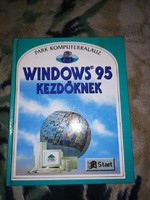 1997-es kiadású WINDOWS 95 útmutatási köny ,gyüjtöknek...