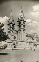 168  --- Futott képeslap   Nyíregyháza - Rk. templom