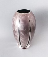Wmf ikora art-deco 'zeppelin' vase 1930's (1)