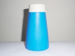 Retro műanyag tisztítószer por tartó szóró tégely flakon - Made in DDR - NDK Keletnémet 1970-es évek