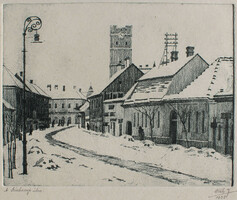 Oláh István: A Széchenyi utca, 1935