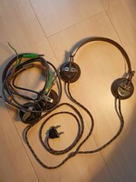Standard detektoros rádió fejhallgatók