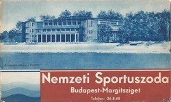 NEMZETI SPORTUSZODA Budapest-Margitsziget képes  prospektus
