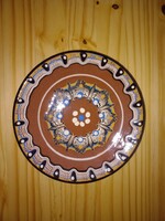 Hand-painted ceramic dinner plate 23 cm