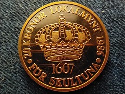 Svédország I. Frigyes réz 20 korona helyi pénz 1986 (id55365)