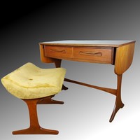 GPlan íróasztal és  mid-century szék