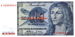 REPLIKA - "DOJCSMARK' ÉS MÉGSE: BUNDESREPUBLIK TARTALÉK BANKJEGYEK