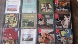 12 (+1) serious music CDs in a preserved condition in one package