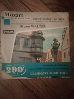 Vintage Philips kislemez Mozart Kis éji zene  1960-as évek