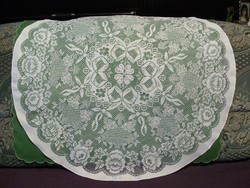 Beautiful lace tablecloth 88 cm