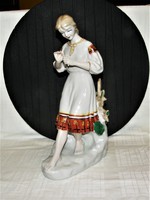 Szovjet  Polonne - Porcelán szobor - 30 cm