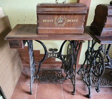 Pfaff 11 sewing machine, with cast iron feet, from the early 1910s