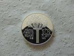 XV. Téli Olimpia ezüst 500 forint 1986 PP
