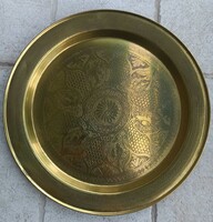 Copper, brass tray, bowl