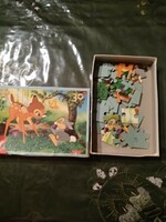 Bambi 30 db-os puzzle játék, Alkudható