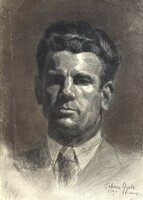 Orbán Gyula--Férfi portré 1939-ből.