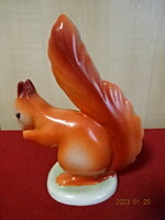Porcelain figurine from Raven House, antique squirrel. He has! Jokai.