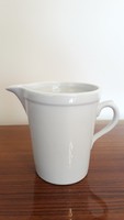 Old zsolnay porcelain white pharmacy measuring cup measuring cup pitcher 13 cm