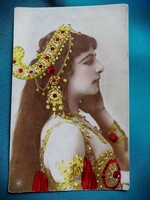 Szinezett képeslap 1908