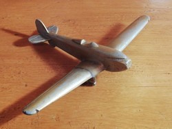 Régi alumínium katonai repülőgép