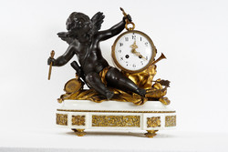 French mantel clock, a.D. Mougin, 19. No.