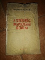 Mihály Kolozsváry-borcsa: Hungarian literature on the Jewish question.