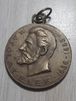 RITKA ! Matolay Elek 1836 - 1883 MOTESZ TORNÁSZBAJNOKSÁGOK 1939 bronz emlékérem