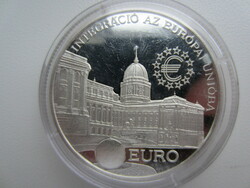 Integráció az Európai Unióba Budavári Palota ezüst 2000 Forint 1997 PP