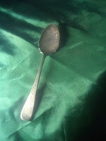 Silver-plated alpaca dessert spoon