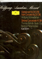 Mozart,Schneiderhan,Böhm - Violin Concerto No. 3, K 216 / Sinfonia Concertante K 364 (LP, Comp)