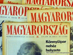 1988 január 29  /  MAGYARORSZÁG  /  SZÜLETÉSNAPRA RÉGI EREDETI ÚJSÁG Ssz.:  5742