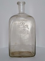 Pincetokba való huta üveg fehérszínű Tokaj 1895