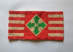 Arrow Cross Party - Hungarian movement armband, thread, arrow