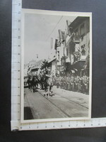 ERDÉLY FELSZABATITÁSA 1940 NAGYVÁRAD BEVONULÁS Horthy Miklós kormányzó lovon korabeli képeslap