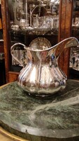 Ezüst tejkiöntő ART DECO stílusban. Nagy méretű. 1 l.