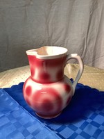 Rózsaszín gránit kancsó 19 cm.