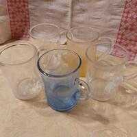 Karcagi  /  Berekfürdői / fátyolüveg pohár