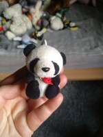 Óriás panda, plüss kulcstartó figura, Alkudható